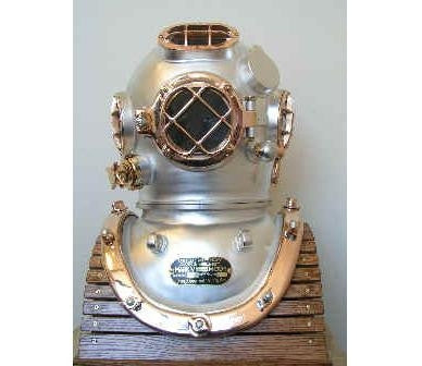 潜水ヘルメット Navy Diving Helmet Mark V Amazon.com : Antique Scuba 18