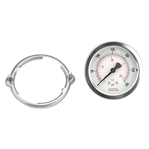 Kirby Morgan L.P. Gauge Kit w/ Bracket