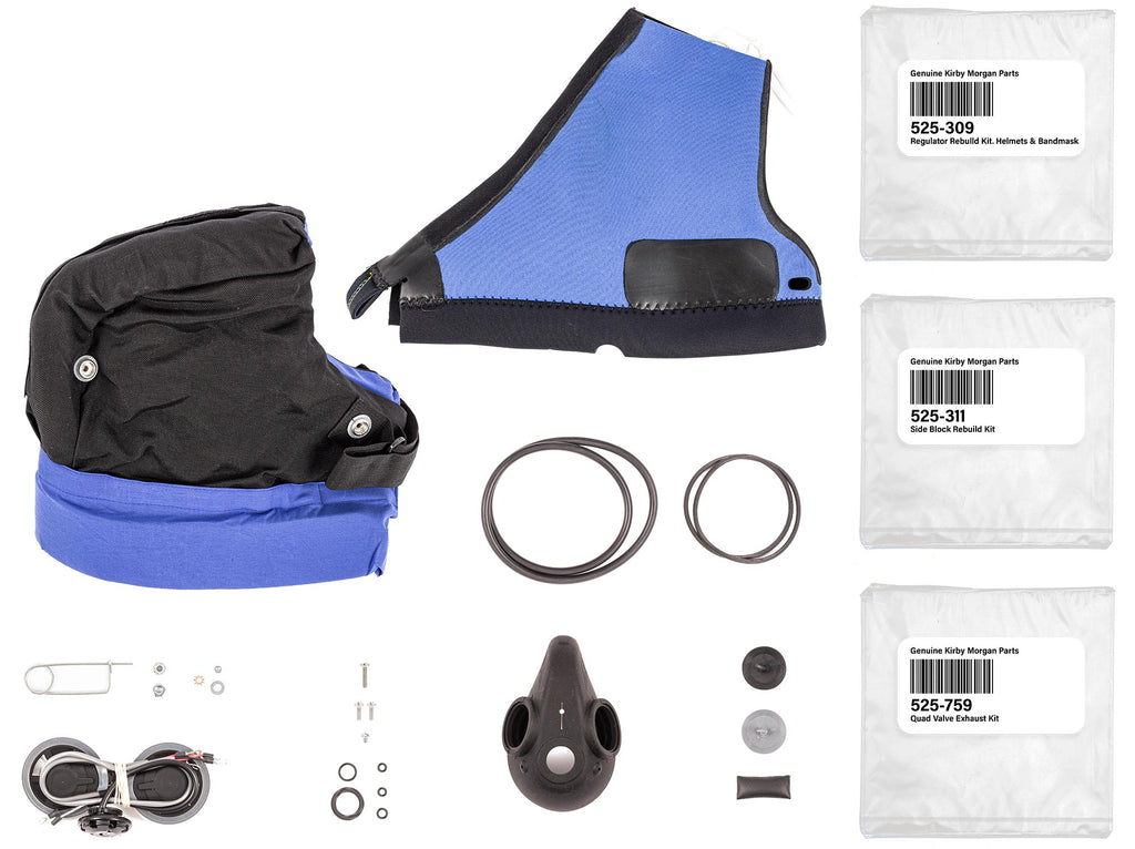 Kirby Morgan Helmet Spares Kit for SL 17A, 17B