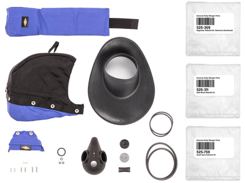 Kirby Morgan Helmet Spares Kit for SL 17C
