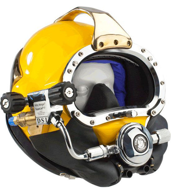 Kirby Morgan SL 16 Commercial Fiberglass Diving Helmet - Helmets Of The Deep Store