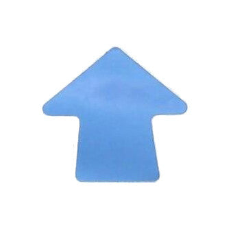 Kirby Morgan 1" Blue Arrow Sticker