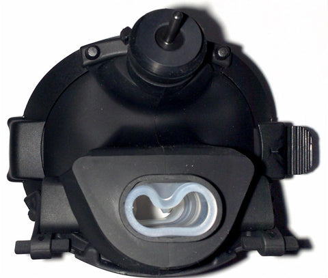 Kirby Morgan Scuba Pod Assembly, Black/Black, w/Tilt to Purge