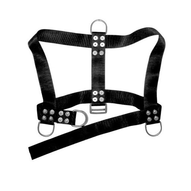 Miller Diving Black Bell Harness - Size Medium