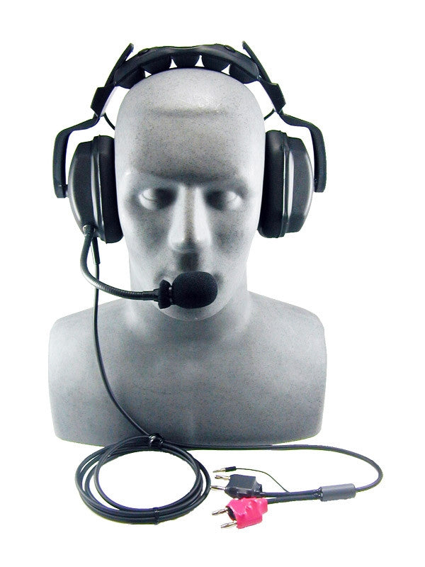 OTS THB-2A Headset, Deluxe with Boom Mic