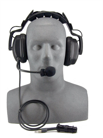 OTS THB-7A Headset, Deluxe with Boom Mic