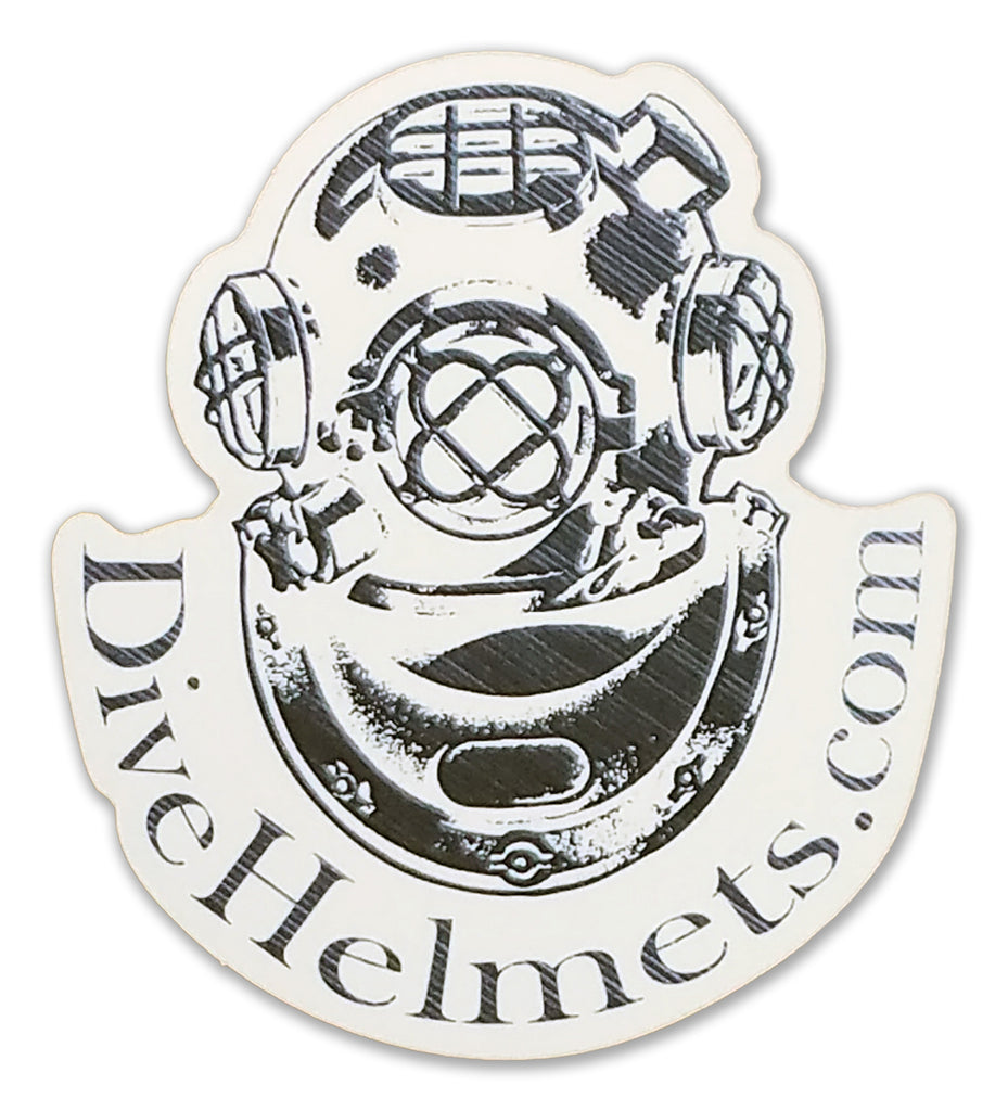 DiveHelmets.com Logo Die Cut Sticker