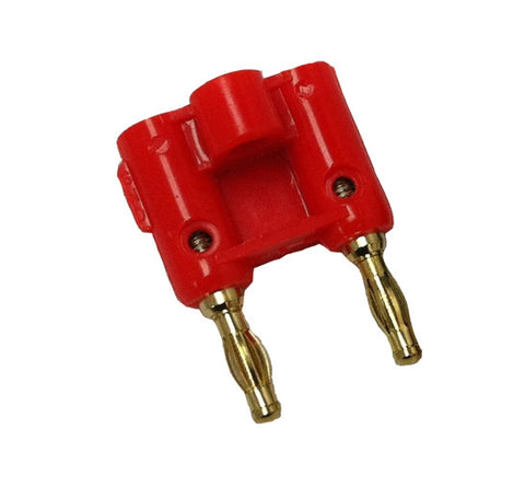 Black Rock Diving Equipment Dual Pin Banana Plug - Red