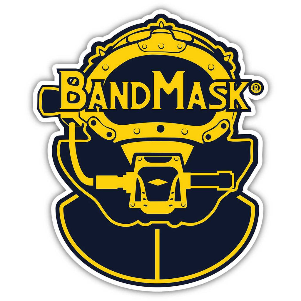 Kirby Morgan Bandmask Die Cut Sticker