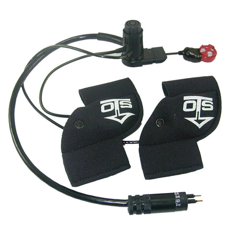 OTS EM48-HU-1PTT-2EP4-ME150 Earphone and Microphone Assembly for Kirby Morgan M-48 Mask (Hot Mic, Dual Earphones, PTT Control, HiUse)