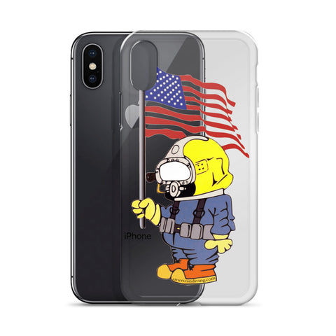 iPhone 6/7/8/X Phone Case w/ Patriot Diver