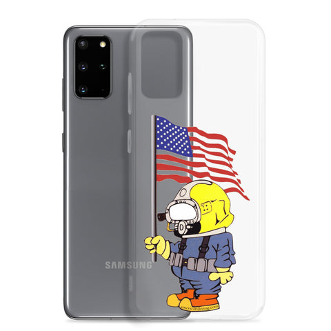 Samsung Galaxy S10/S10+/S10e/S20/S20 Plus/S20 Ultra Phone Case w/ Patriot Diver