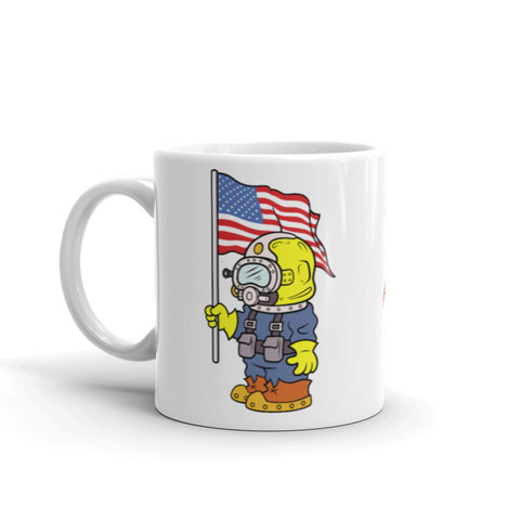 American Diving Supply 11 oz Patriot Coffee Mug